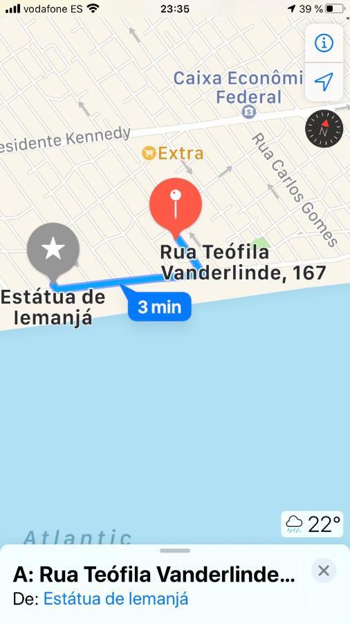 Maria Cristina ,Ar,Wi-Fi E Tv A Cabo Apartment Praia Grande  Exterior foto